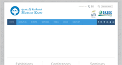 Desktop Screenshot of muscat-expo.com